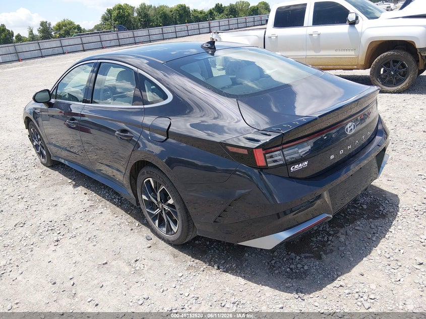 2024 Hyundai Sonata VIN KMHL64JA4RA419434 IAAI salvage auction — FRONT END, Salvage Title, sold $6,100 on 2026-07-29 (photo 3)