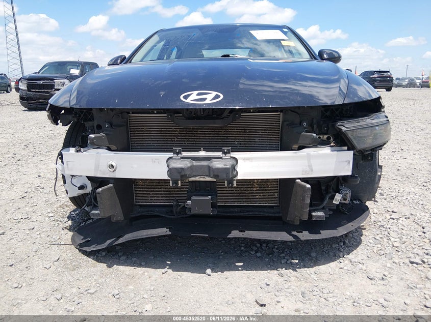 2024 Hyundai Sonata VIN KMHL64JA4RA419434 IAAI salvage auction — FRONT END, Salvage Title, sold $6,100 on 2026-07-29 (photo 6)
