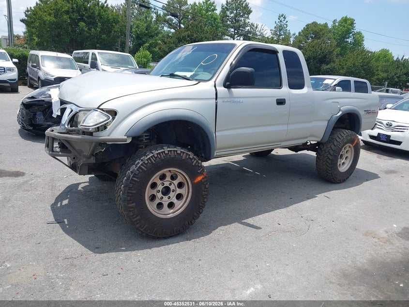 2002 Toyota Tacoma VIN 5TEWN72N62Z066987 IAAI salvage auction — FRONT END, Salvage (Idaho), sold $3,000 on 2026-07-13 (photo 2)
