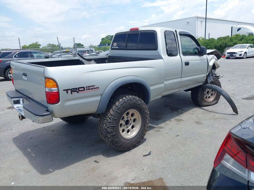 2002 Toyota Tacoma VIN 5TEWN72N62Z066987 IAAI salvage auction — FRONT END, Salvage (Idaho), sold $3,000 on 2026-07-13 (photo 4)