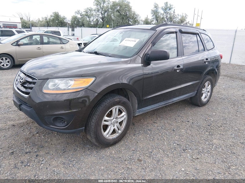 2011 Hyundai Santa fe VIN 5XYZGDAG2BG019572 IAAI salvage auction — NORMAL WEAR, Clear (Montana), sold $275 on 2026-07-29 (photo 2)