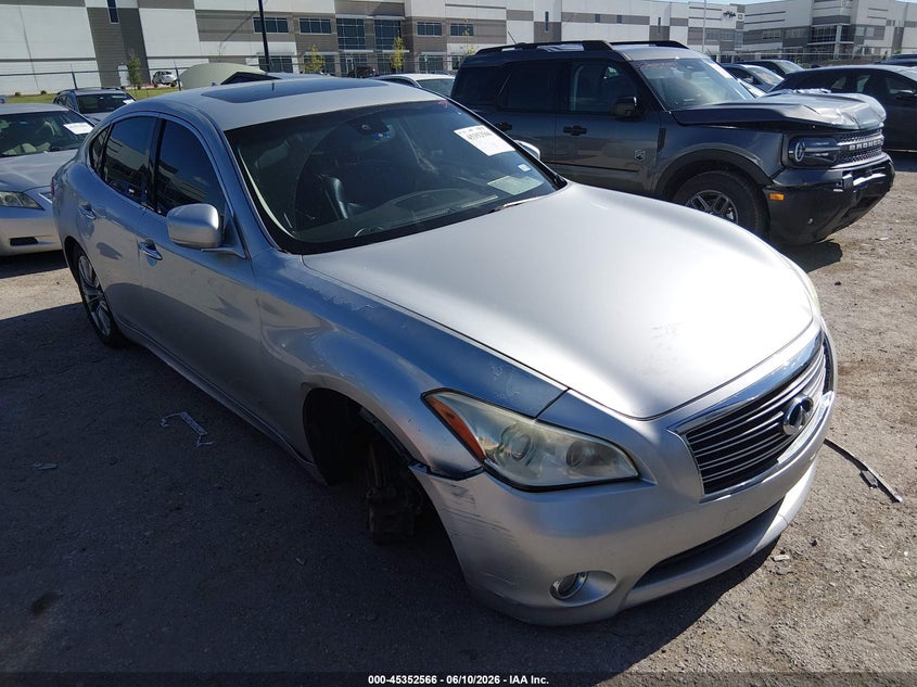 2013 Infiniti M VIN JN1BY1AP6DM511295 IAAI salvage auction — SIDE, Salvage (Texas), sold $125 on 2026-07-28 (photo 6)