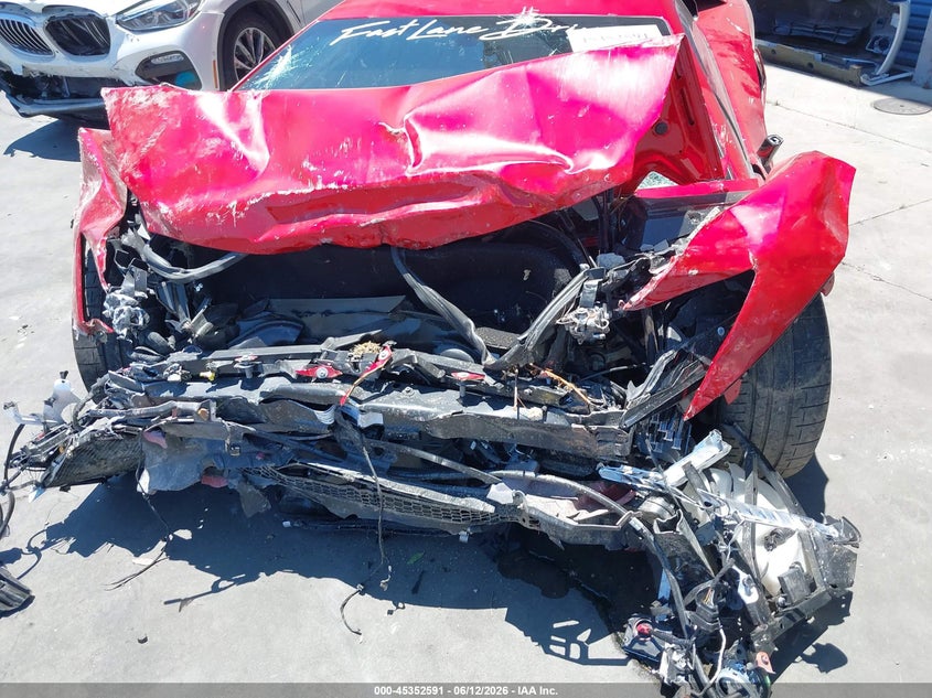 2022 Lamborghini Aventador VIN ZHWUP8ZD1NLA11073 IAAI salvage auction — FRONT END, Salvage Title, sold $283,500 on 2026-07-20 (photo 6)