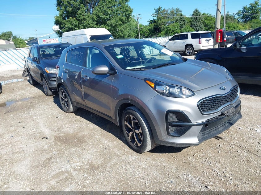 2022 Kia Sportage VIN KNDPM3AC8N7003420 IAAI salvage auction — SIDE, Salvage (Illinois), sold $4,250 on 2026-07-21 (photo 1)