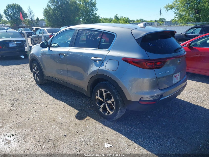 2022 Kia Sportage VIN KNDPM3AC8N7003420 IAAI salvage auction — SIDE, Salvage (Illinois), sold $4,250 on 2026-07-21 (photo 3)