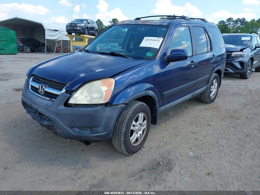 2004 Honda Cr-v VIN SHSRD78884U256563 IAAI salvage auction — FRONT END, Clear (Virginia), sold $1,200 on 2026-07-10 (photo 2)