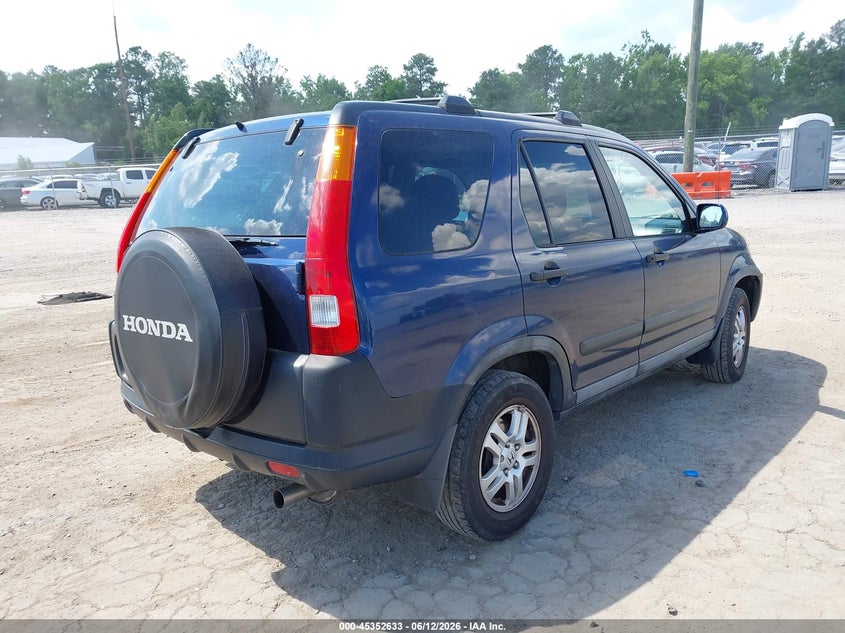 2004 Honda Cr-v VIN SHSRD78884U256563 IAAI salvage auction — FRONT END, Clear (Virginia), sold $1,200 on 2026-07-10 (photo 4)