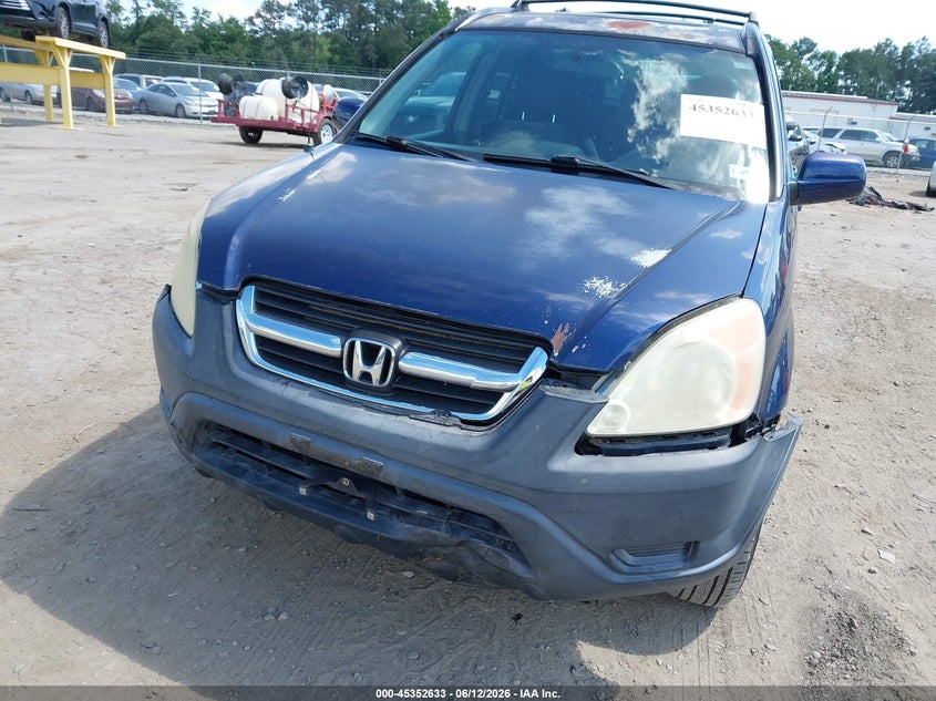 2004 Honda Cr-v VIN SHSRD78884U256563 IAAI salvage auction — FRONT END, Clear (Virginia), sold $1,200 on 2026-07-10 (photo 6)
