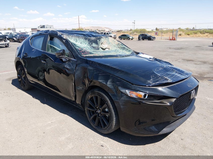 2024 Mazda 3 VIN JM1BPAKM4R1706390 IAAI salvage auction — ROLLOVER, Salvage (New Mexico), sold $2,300 on 2026-08-01 (photo 1)