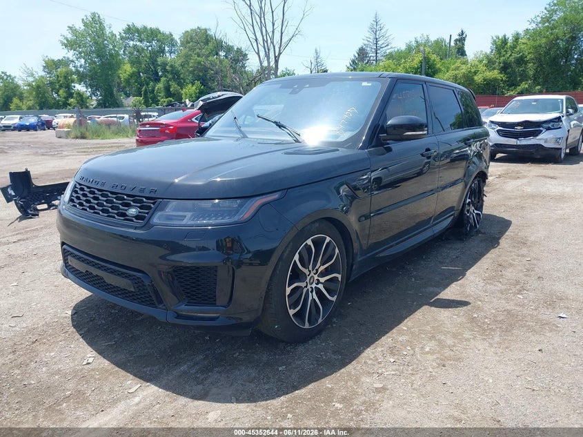 2019 Land rover Range rover sport VIN SALWV2SV7KA847927 IAAI salvage auction — REAR END, Salvage Title, sold $16,300 on 2026-07-23 (photo 2)