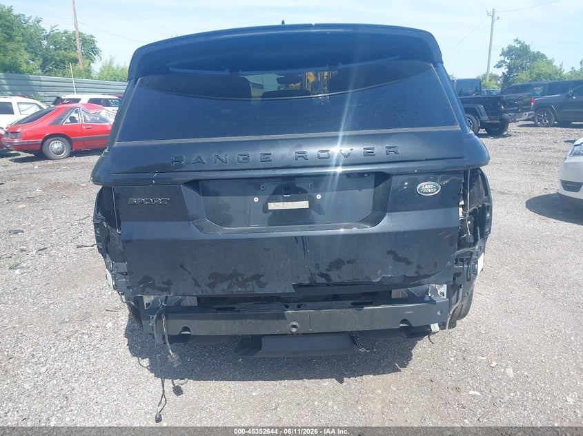 2019 Land rover Range rover sport VIN SALWV2SV7KA847927 IAAI salvage auction — REAR END, Salvage Title, sold $16,300 on 2026-07-23 (photo 6)