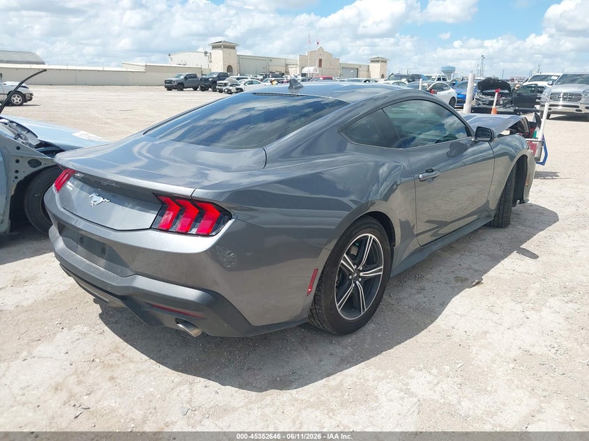 2025 Ford Mustang VIN 1FA6P8TH5S5119597 IAAI salvage auction — FRONT END, Salvage Title, sold $8,200 on 2026-07-29 (photo 4)
