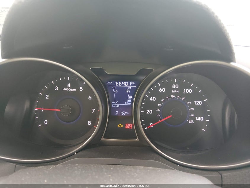 2013 Hyundai Veloster VIN KMHTC6AD6DU092637 IAAI salvage auction — FRONT END, Clear (Virginia), sold $650 on 2026-07-14 (photo 7)
