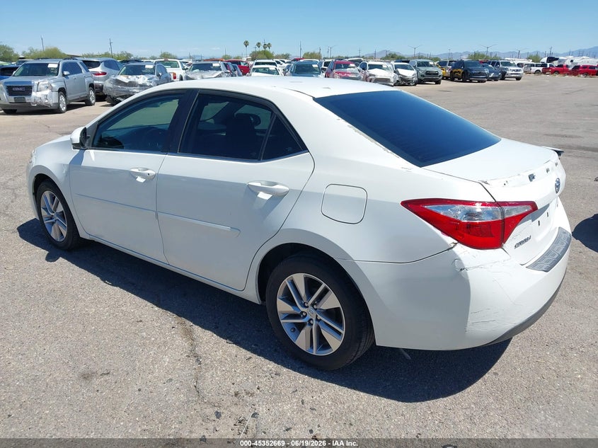 2014 Toyota Corolla VIN 5YFBPRHE3EP123393 IAAI salvage auction — RIGHT SIDE, Salvage (Arizona), sold $3,100 on 2026-07-09 (photo 3)