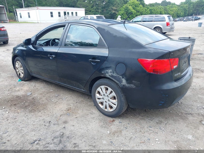 2012 Kia Forte VIN KNAFU4A2XC5512844 IAAI salvage auction — NORMAL WEAR, Clear (Georgia), sold $500 on 2026-07-17 (photo 3)