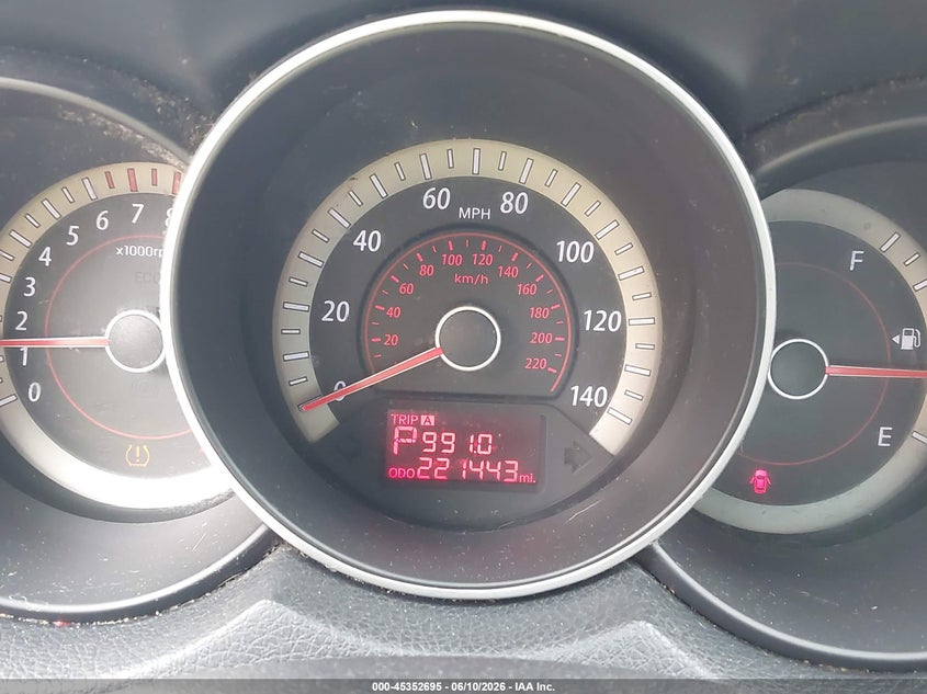 2012 Kia Forte VIN KNAFU4A2XC5512844 IAAI salvage auction — NORMAL WEAR, Clear (Georgia), sold $500 on 2026-07-17 (photo 7)