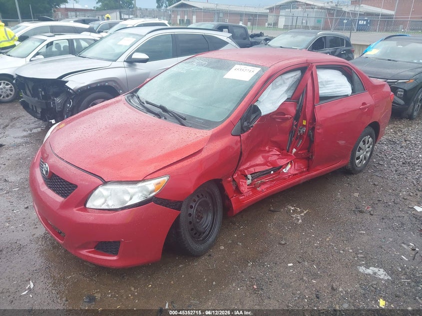 2010 Toyota Corolla VIN JTDBU4EE1AJ076752 IAAI salvage auction — LEFT SIDE, Clear (Tennessee), sold $750 on 2026-07-23 (photo 2)
