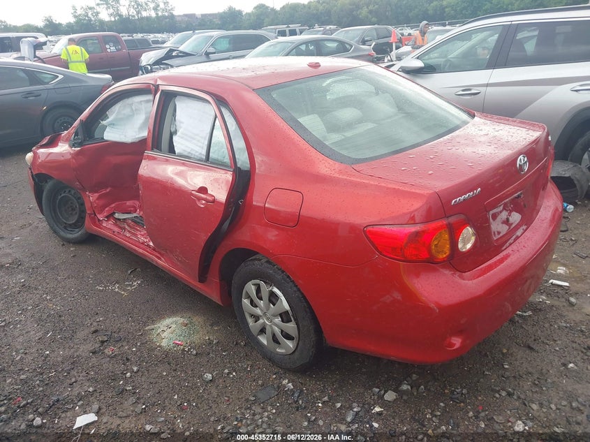 2010 Toyota Corolla VIN JTDBU4EE1AJ076752 IAAI salvage auction — LEFT SIDE, Clear (Tennessee), sold $750 on 2026-07-23 (photo 3)