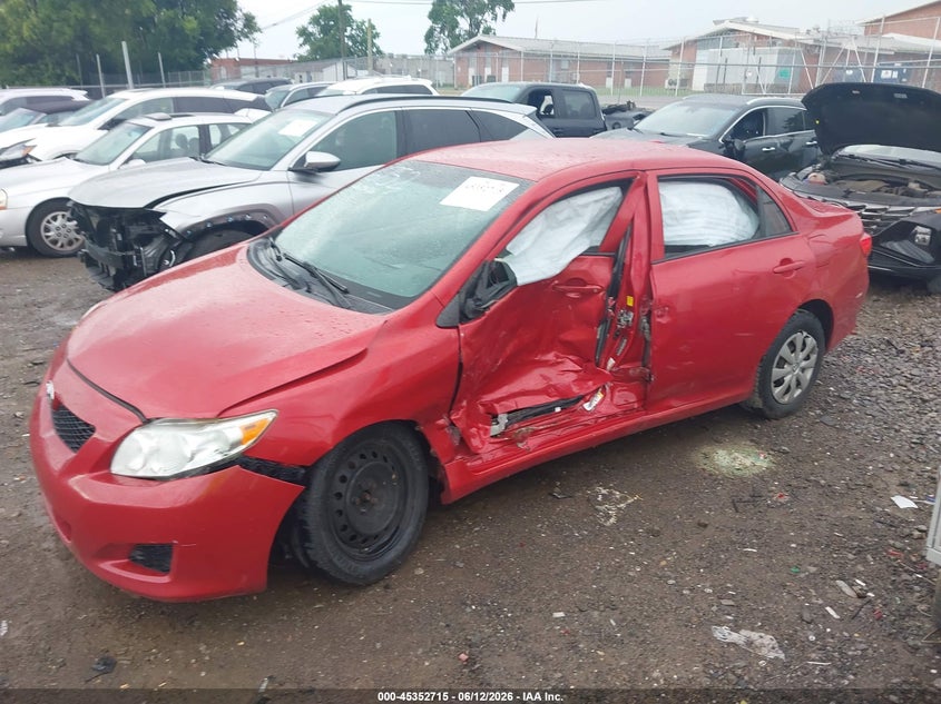 2010 Toyota Corolla VIN JTDBU4EE1AJ076752 IAAI salvage auction — LEFT SIDE, Clear (Tennessee), sold $750 on 2026-07-23 (photo 6)