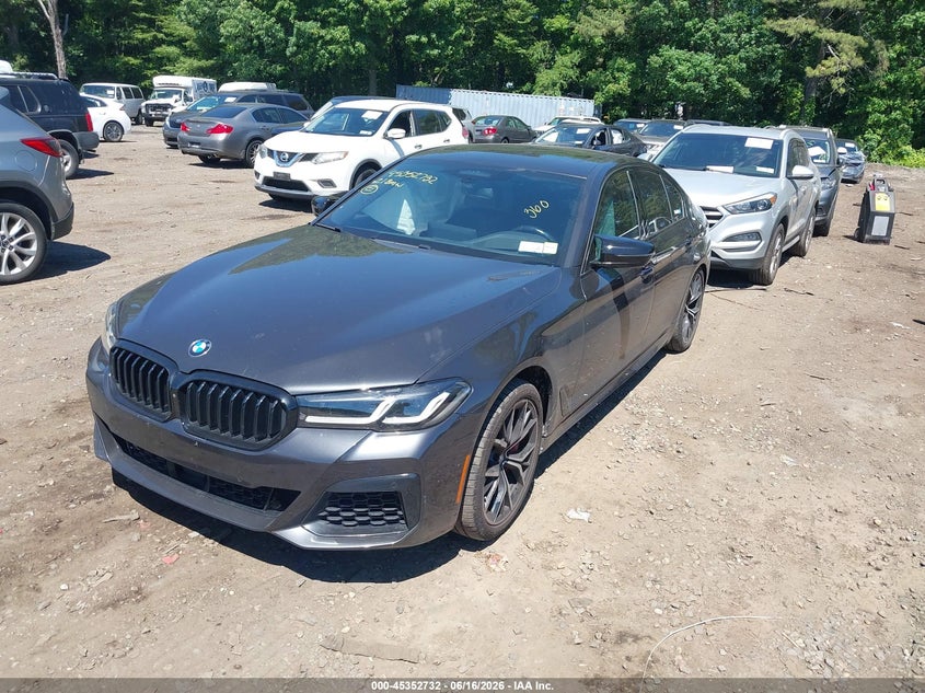 2021 BMW VIN WBA73BJ02MCF88455 IAAI salvage auction — RIGHT REAR, Salvage Title, sold $22,350 on 2026-08-11 (photo 2)