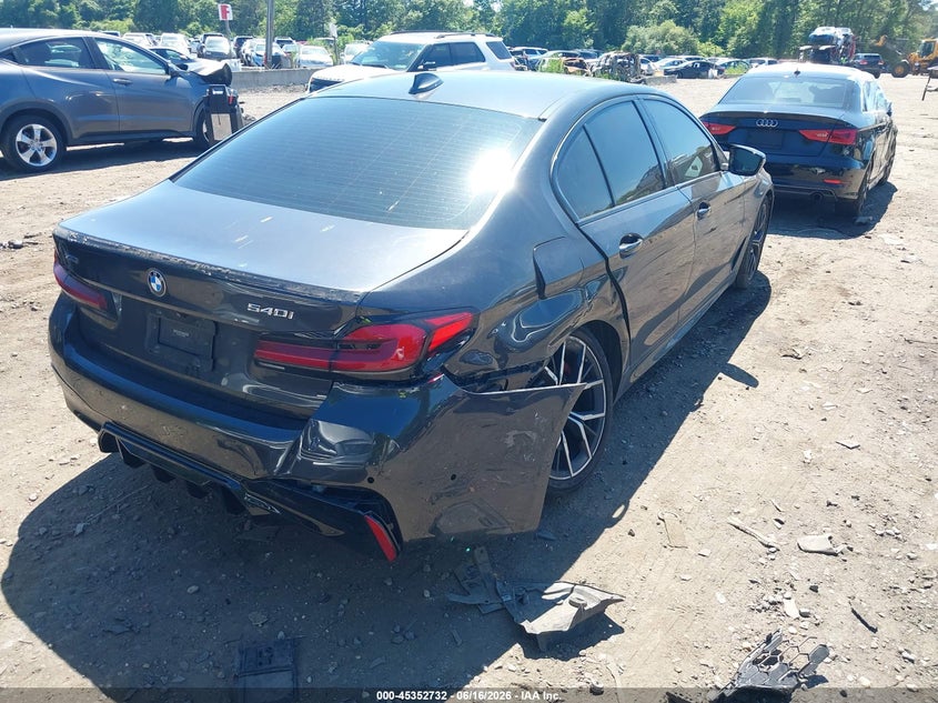 2021 BMW VIN WBA73BJ02MCF88455 IAAI salvage auction — RIGHT REAR, Salvage Title, sold $22,350 on 2026-08-11 (photo 6)