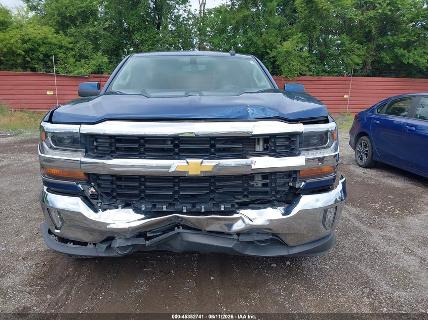 2016 Chevrolet Silverado VIN 1GCVKREC4GZ102642 IAAI salvage auction — FRONT & REAR, Clear (Michigan), sold $2,200 on 2026-07-17 (photo 6)
