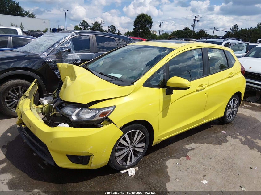 2016 Honda Fit VIN JHMGK5H7XGX020182 IAAI salvage auction — FRONT END, Clear (Virginia), sold $1,550 on 2026-07-06 (photo 2)