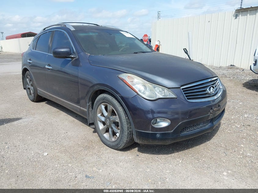 2008 Infiniti Ex VIN JNKAJ09E48M305035 IAAI salvage auction — NORMAL WEAR, Original (Texas), sold $425 on 2026-07-16 (photo 1)