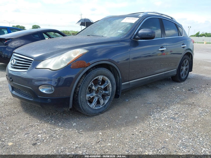 2008 Infiniti Ex VIN JNKAJ09E48M305035 IAAI salvage auction — NORMAL WEAR, Original (Texas), sold $425 on 2026-07-16 (photo 2)