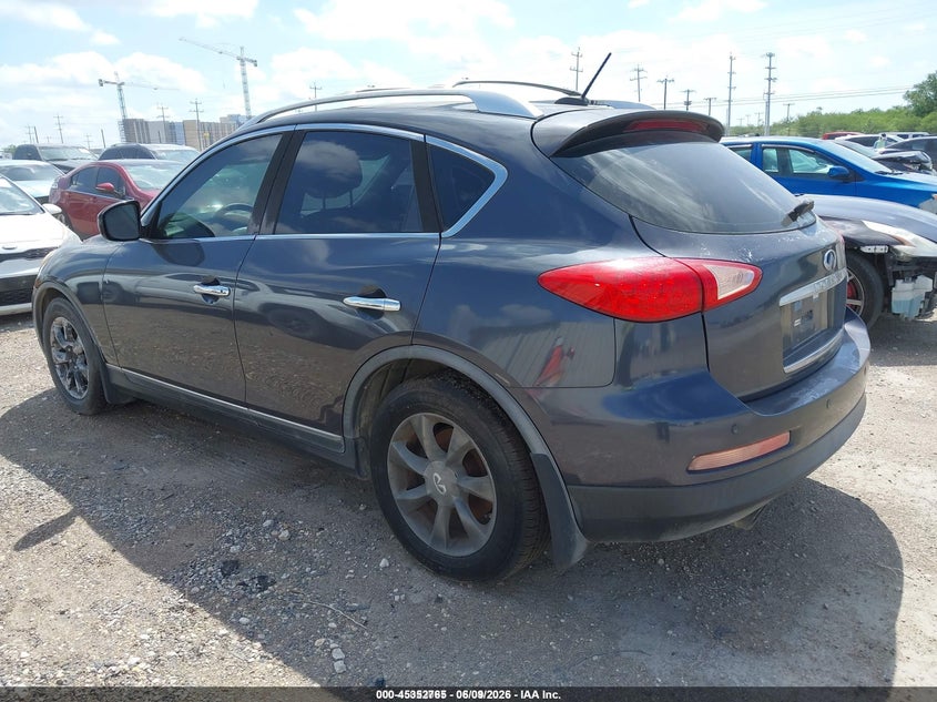 2008 Infiniti Ex VIN JNKAJ09E48M305035 IAAI salvage auction — NORMAL WEAR, Original (Texas), sold $425 on 2026-07-16 (photo 3)