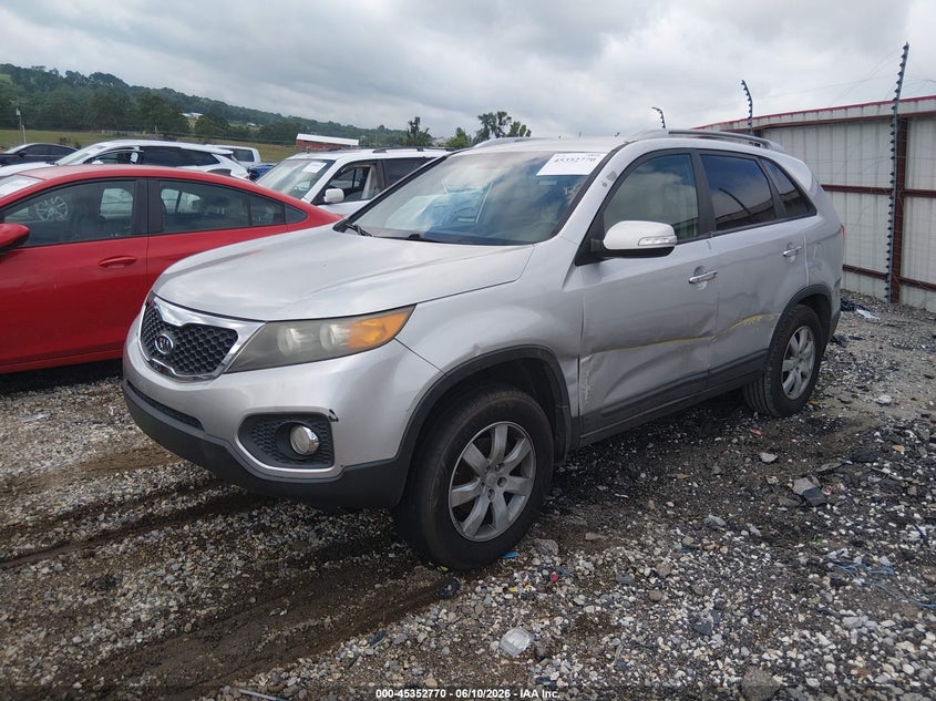 2011 Kia Sorento VIN 5XYKT3A13BG017199 IAAI salvage auction — NORMAL WEAR, Clear (Alabama), sold $775 on 2026-07-23 (photo 2)