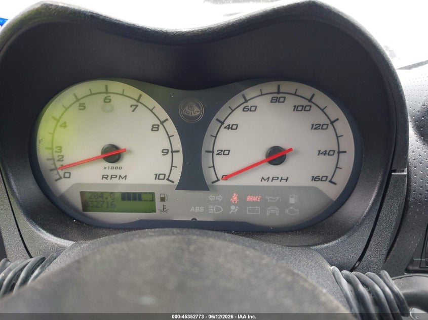 2006 Lotus Elise VIN SCCPC11106HL30569 IAAI salvage auction — FRONT END, Salvage (Texas), sold $15,800 on 2026-08-04 (photo 7)