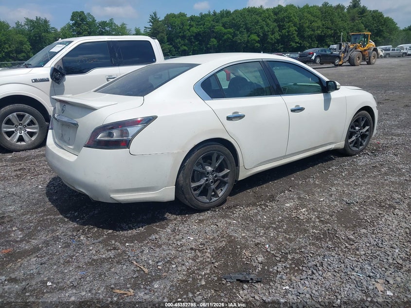 2012 Nissan Maxima VIN 1N4AA5AP8CC866564 IAAI salvage auction — REAR END, Salvage Title, sold $350 on 2026-07-10 (photo 4)