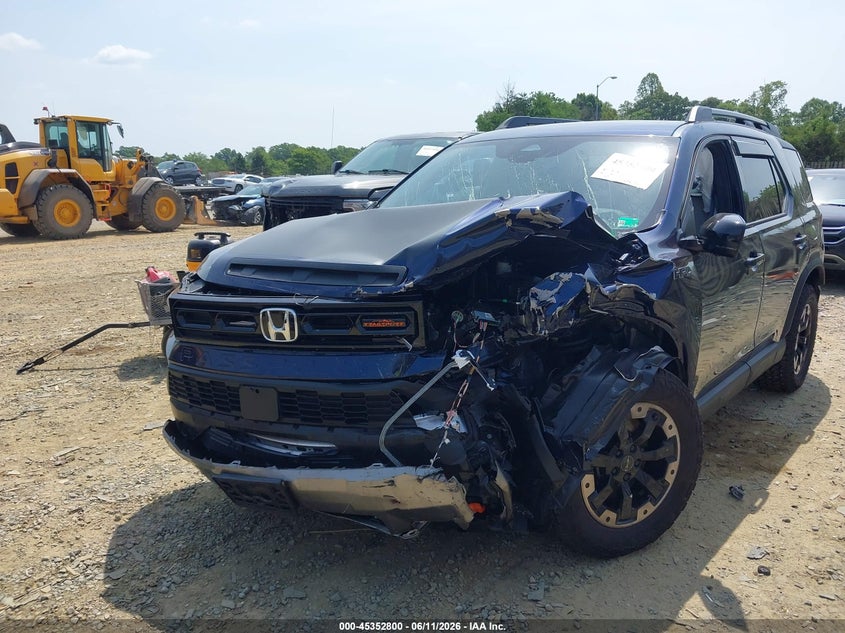 2026 Honda Passport VIN 5FNYF9H81TB040707 IAAI salvage auction — FRONT END, Clear (Virginia), sold $14,950 on 2026-07-20 (photo 6)
