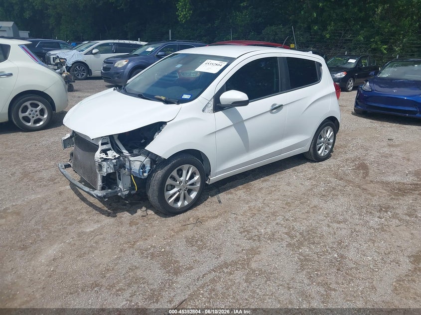 2020 Chevrolet Spark VIN KL8CF6SA0LC468309 IAAI salvage auction — FRONT END, Salvage Title, sold $1,300 on 2026-07-29 (photo 2)