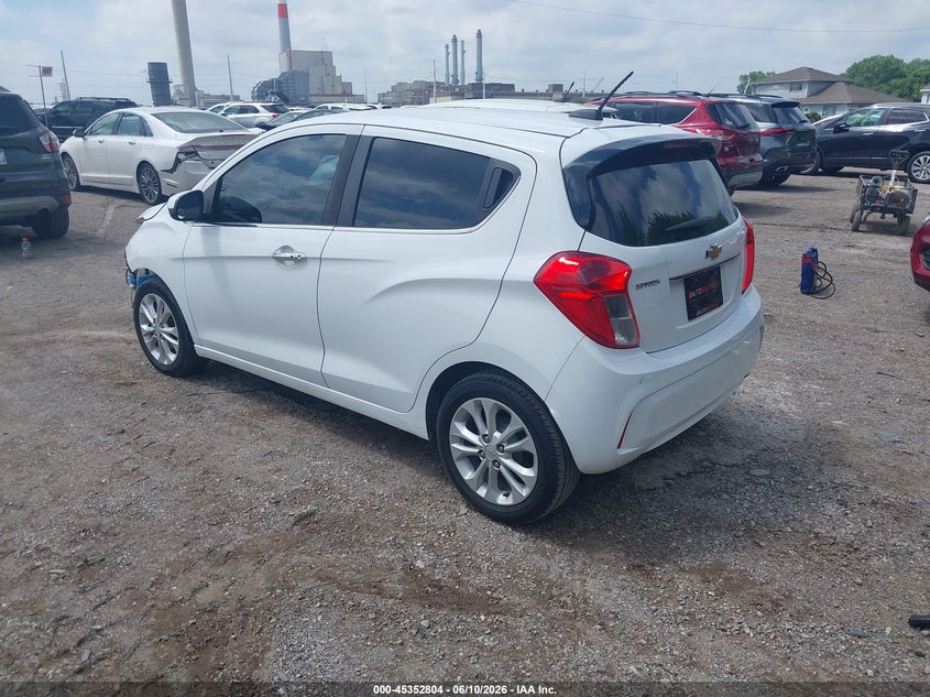 2020 Chevrolet Spark VIN KL8CF6SA0LC468309 IAAI salvage auction — FRONT END, Salvage Title, sold $1,300 on 2026-07-29 (photo 3)