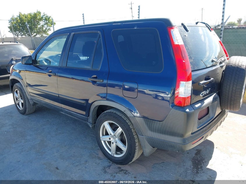 2006 Honda Cr-v VIN JHLRD78556C043263 IAAI salvage auction — NORMAL WEAR, Clear - Dealer Only (California), sold $1,200 on 2026-07-09 (photo 3)