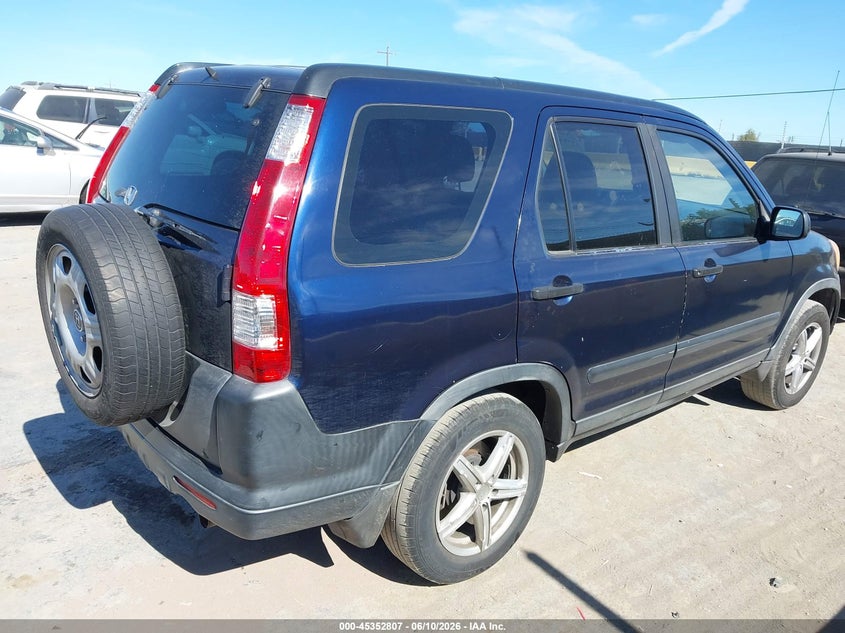 2006 Honda Cr-v VIN JHLRD78556C043263 IAAI salvage auction — NORMAL WEAR, Clear - Dealer Only (California), sold $1,200 on 2026-07-09 (photo 4)