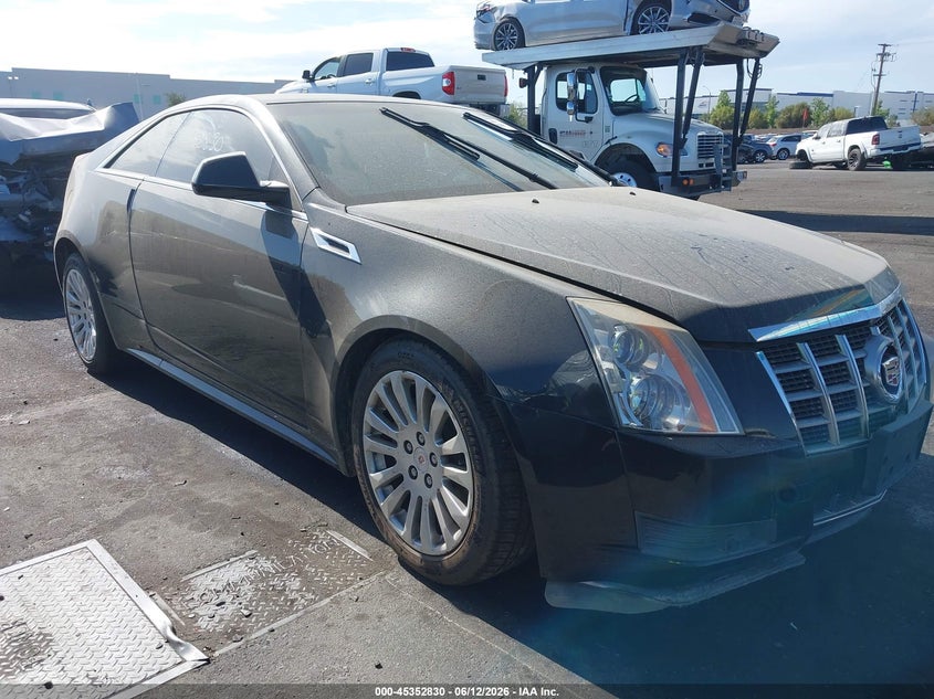 2012 Cadillac Cts VIN 1G6DA1E39C0130115 IAAI salvage auction — LEFT FRONT, Wait Title, sold $450 on 2026-09-20 (photo 1)