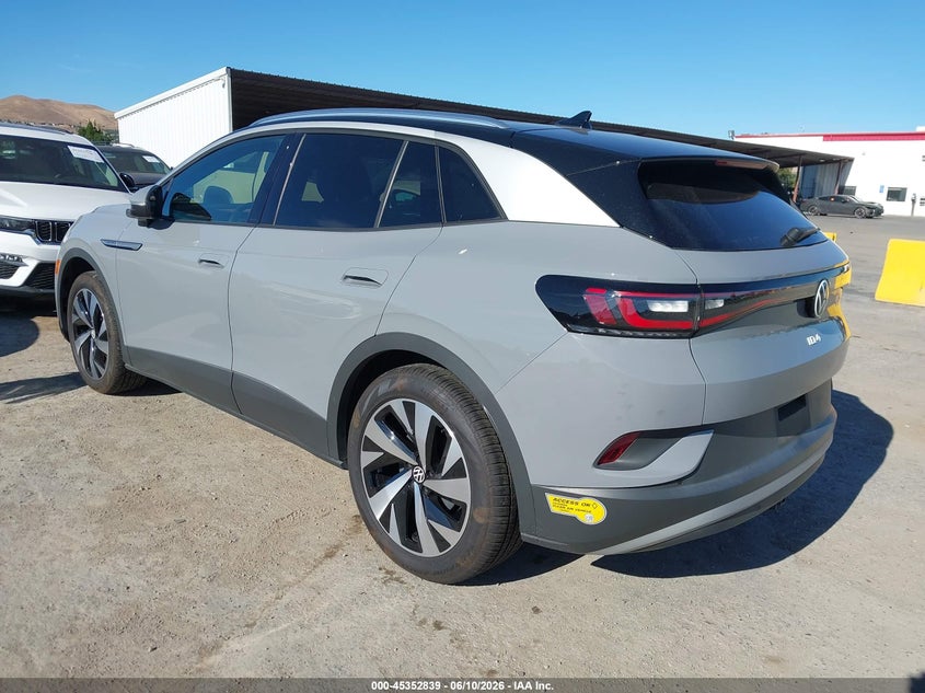 2021 Volkswagen Id.4 VIN WVGUNPE26MP058130 IAAI salvage auction — FRONT END, Salvage Title, sold $9,300 on 2026-07-17 (photo 3)