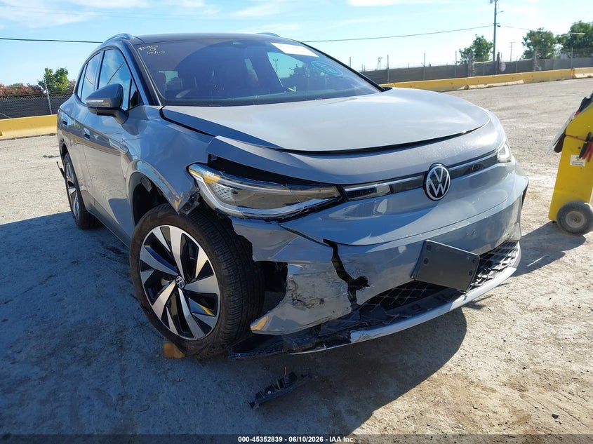 2021 Volkswagen Id.4 VIN WVGUNPE26MP058130 IAAI salvage auction — FRONT END, Salvage Title, sold $9,300 on 2026-07-17 (photo 6)