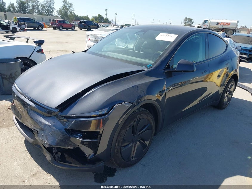 2026 Tesla Model y VIN 7SAYGDEDXTF439331 IAAI salvage auction — FRONT END, Wait Title, sold $18,000 on 2026-07-31 (photo 2)
