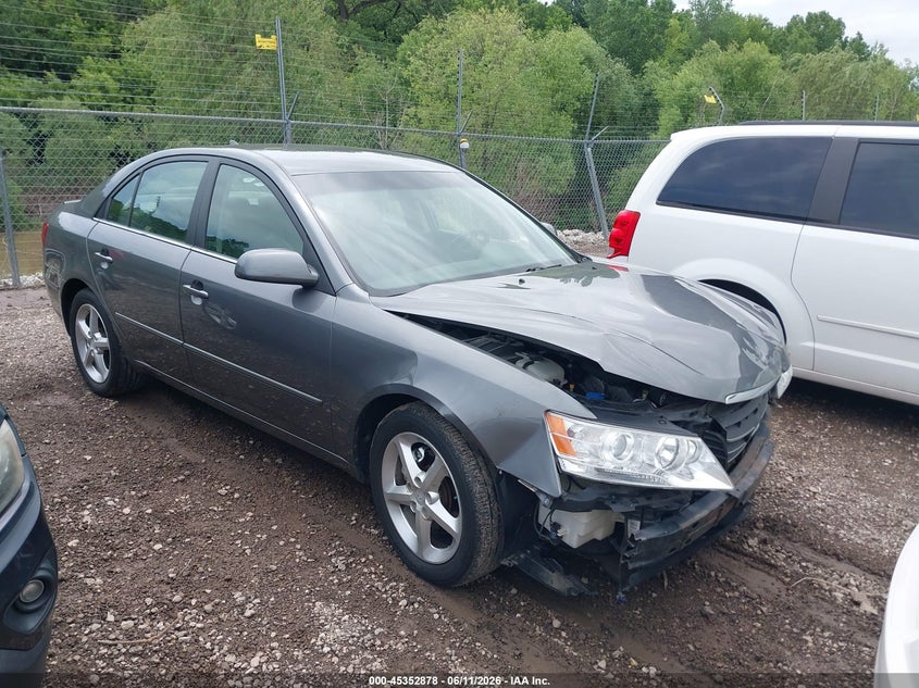 2009 Hyundai Sonata VIN 5NPEU46F09H451538 IAAI salvage auction — FRONT END, Salvage (Illinois), sold $25 on 2026-07-22 (photo 1)
