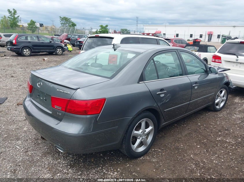 2009 Hyundai Sonata VIN 5NPEU46F09H451538 IAAI salvage auction — FRONT END, Salvage (Illinois), sold $25 on 2026-07-22 (photo 4)