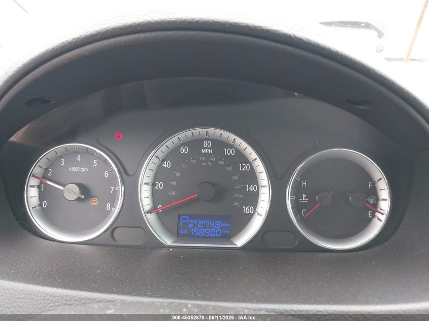 2009 Hyundai Sonata VIN 5NPEU46F09H451538 IAAI salvage auction — FRONT END, Salvage (Illinois), sold $25 on 2026-07-22 (photo 7)