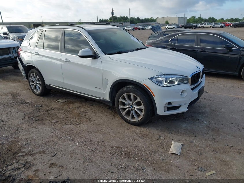 2016 BMW X5 VIN 5UXKR0C54G0U10864 IAAI salvage auction — REAR END, Original (Texas), sold $6,475 on 2026-07-22 (photo 1)