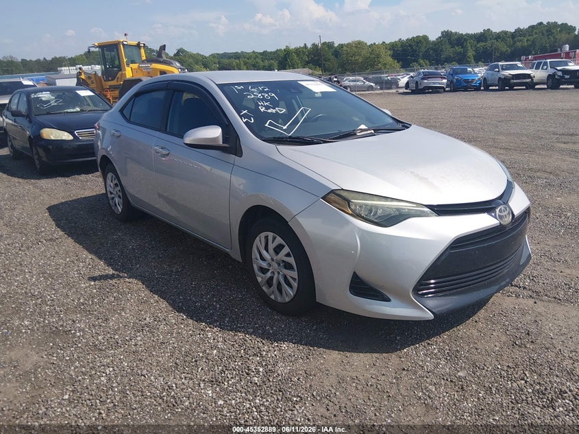 2018 Toyota Corolla VIN 5YFBURHE7JP851821 IAAI salvage auction — NORMAL WEAR, Repossession Paperwork (South Carolina), sold $10,100 on 2026-07-07 (photo 1)
