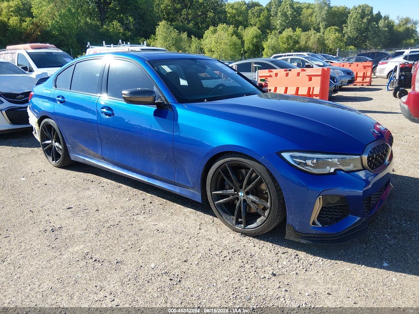 2020 BMW 3er VIN WBA5U9C00LFH34553 IAAI salvage auction — REAR END, Salvage (Illinois), sold $17,200 on 2026-07-16 (photo 1)