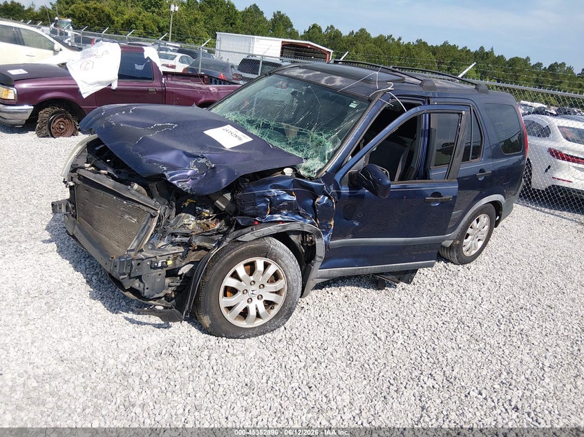 2006 Honda Cr-v VIN JHLRD68846C020609 IAAI salvage auction — BIO HAZARD, Salvage (Alabama), sold $225 on 2026-07-09 (photo 2)