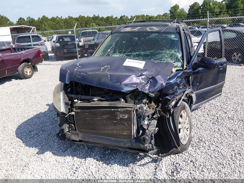 2006 Honda Cr-v VIN JHLRD68846C020609 IAAI salvage auction — BIO HAZARD, Salvage (Alabama), sold $225 on 2026-07-09 (photo 6)